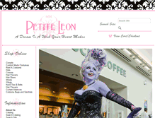 Tablet Screenshot of petiteleon.com